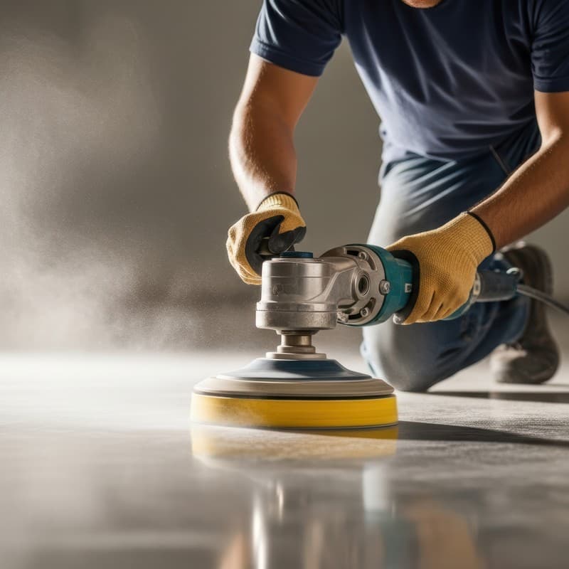 Hormigón impreso y pulido